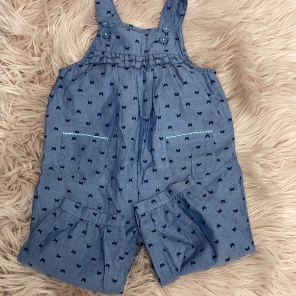 Butterfly Linen Romper - Picture 2 of 4